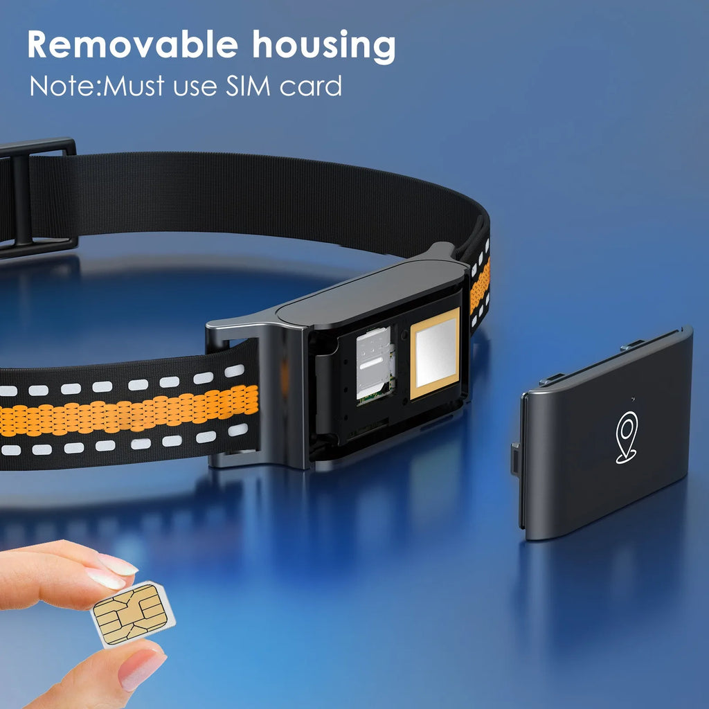 4G GPS Pet dog Tracker Collar free card Real Time Tracking APP Electronic Fence Anti Lost Dog Locator