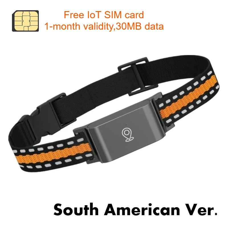4G GPS Pet dog Tracker Collar free card Real Time Tracking APP Electronic Fence Anti Lost Dog Locator