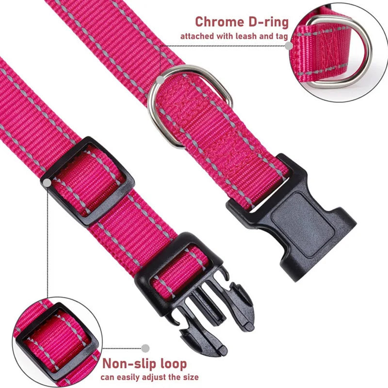 PawSecure™ Reflective Dog Collar
