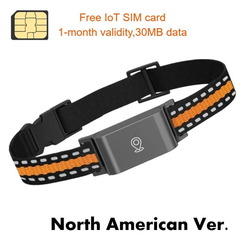 4G GPS Pet dog Tracker Collar free card Real Time Tracking APP Electronic Fence Anti Lost Dog Locator