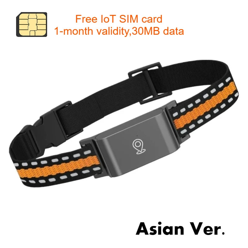 4G GPS Pet dog Tracker Collar free card Real Time Tracking APP Electronic Fence Anti Lost Dog Locator